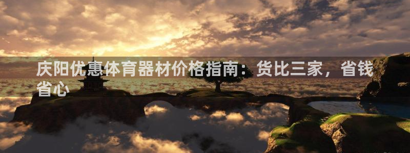 极悦平台官网登录网址：庆阳优惠体育器材价格指南：货比
