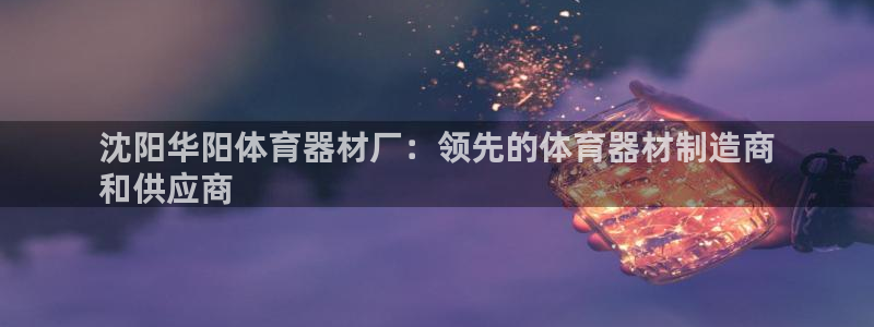 极悦娱乐公司最新招聘信息官网：沈阳华阳体育器材厂：领
