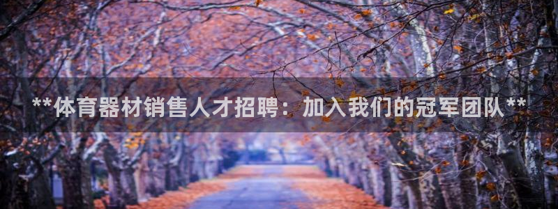 极悦娱乐官网app下载苹果版：**体育器材销售人才招