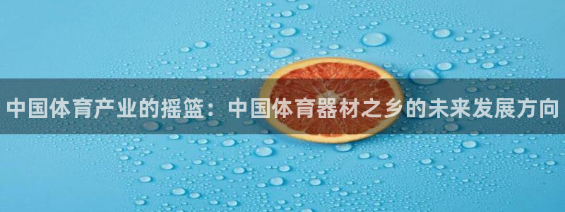 极悦平台app二维码怎么弄出来：中国体育产业的摇篮：